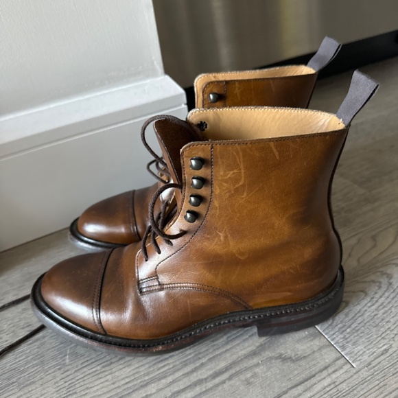 Jane Dark Brown Burnished Calf - Crockett and Jones - Boots (Size 4.5/37) - Picture 3 of 5